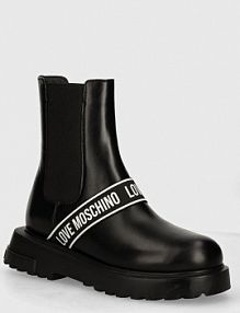 Sztyblety Love Moschino  czarne damskie JA24104G1LIA0000