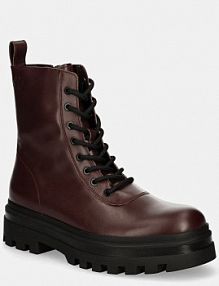 Trapery Calvin Klein Jeans  bordowy męskie YM0YM01066