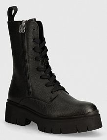 Workery HUGO  czarne damskie 50523245.001