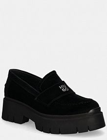 Mokasyny HUGO  czarne damskie 50529848.005