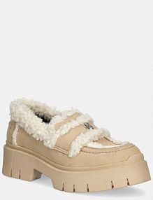 Mokasyny HUGO  beżowe damskie 50529827.292