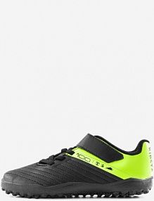 Buty do piłki nożnej dla dzieci Kipsta 100 Easy Turf TF na rzepy dziecięce