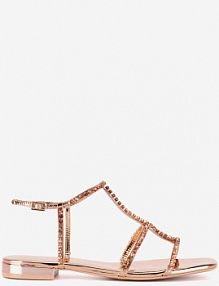 Sandały na obcasie Badura różowe JOSEPHE-SL2286-2