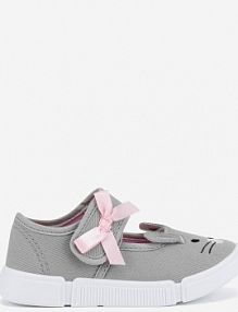 Kapcie Nelli Blu szare dziecięce CF2459-2