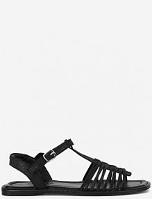 Sandały Badura czarne dziecięce K-7626-4