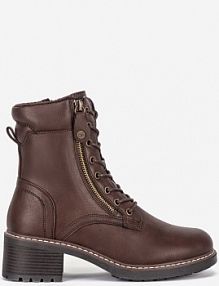 Trzewiki Clara Barson brązowe damskie WYL3984-1