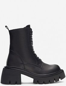 Trzewiki Badura czarne damskie 8099