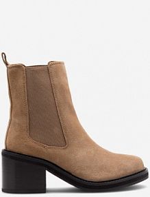 Botki na obcasie Sergio Bardi brązowe KAP-C1048-01SB