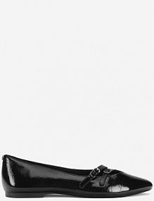 Baleriny Sergio Bardi czarne damskie RST-E1065-02SB