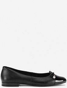 Baleriny Sergio Bardi czarne damskie RST-E1067-01SB