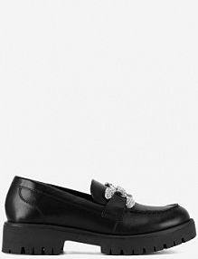 Mokasyny Sergio Bardi czarne damskie ARC-E1091-04SB