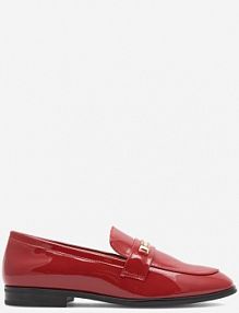 Mokasyny Sergio Bardi czerwone damskie WYL1930-27Z-SB