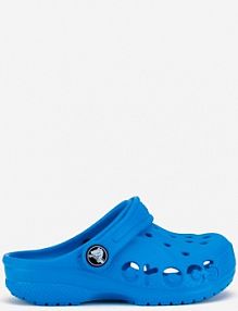 Klapki basenowe Crocs niebieskie dziecięce BAYA CLOG TODDLERS 207012-456