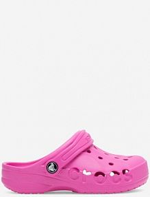 Klapki basenowe Crocs różowe dziecięce BAYA CLOG 207013-6QQ