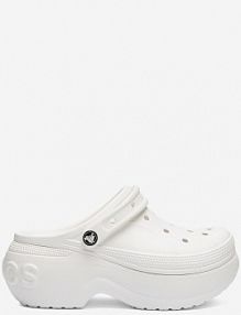 Klapki basenowe Crocs białe damskie BELLA CLOG 210062-100