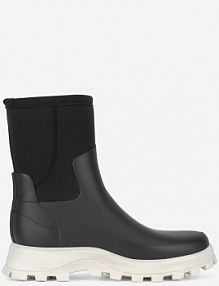 Botki na obcasie Hunter czarne WFS2238NRE-BDI