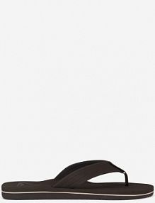 Klapki basenowe Quiksilver brązowe męskie MOLOKAI LAYBACK TEXTURED AQYL101266 CVJ1