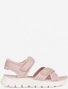 Sandały na obcasie Skechers różowe FLEX APPEAL 4.0 119487 BLSH