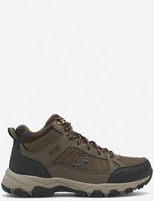 Trzewiki Skechers brązowe męskie 204477CHOC BRĄZOWY