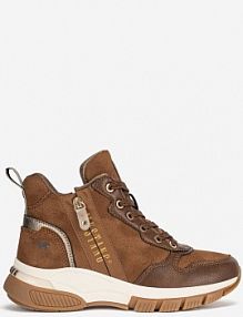 Trzewiki mustang brązowe damskie 1481-501