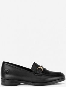 Mokasyny Rieker czarne damskie 46262-01