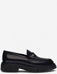 Mokasyny gino rossi czarne damskie GRACE-I23-26372PE