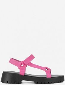 Sandały na obcasie Jenny Fairy różowe JD23-0417-56