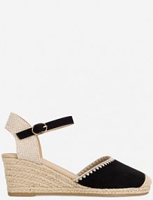 Espadryle Jenny Fairy czarne damskie WYL2610-1
