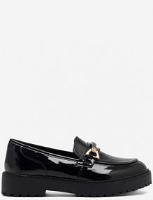 Mokasyny Jenny Fairy czarne damskie ALEAH WS5621-02A