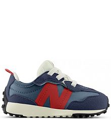 Buty na rzepy New Balance niebieskie dziecięce niemowlęce NW327VD e