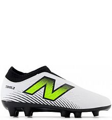 Lanki New Balance białe dziecięce TEKELA V4+ MAGIQUE JNR FG SJT3FH45