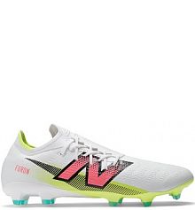 Lanki New Balance białe/czerwone/różowe męskie FURON PRO FG V7+ SF1FH75