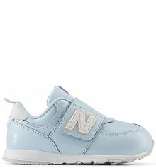 Buty na rzepy New Balance brązowe/niebieskie dziecięce niemowlęce NW574FL e