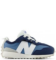 Buty na rzepy New Balance granatowe dziecięce niemowlęce NW327CJ