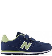 Buty na rzepy New Balance granatowe dziecięce PV500CNE