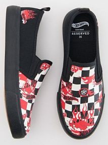 Tenisówki Hot Wheels Reserved czarne dziecięce 098AJ-99X