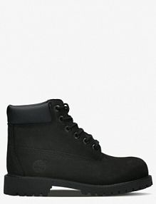 Trzewiki Timberland czarne dziecięce Premium 6 Inch Boot