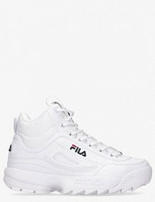 Trzewiki Fila białe damskie Disruptor Mid Wmn