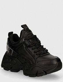 Sneakersy Buffalo  czarne damskie 1636169.BLK