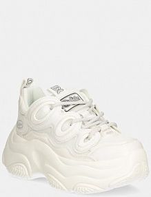 Sneakersy Buffalo  białe damskie 1636185.WHT