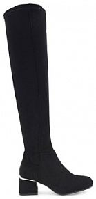 Kozaki na obcasie Jenny Fairy czarne 