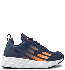 Sneakersy EA7 Emporio Armani granatowe dziecięce 