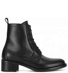 Botki na słupku GINO ROSSI czarne 