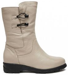 Botki Caprice beżowe damskie 