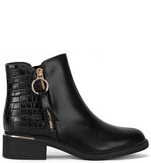 Botki Jenny Fairy czarne damskie 