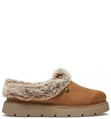 Kapcie Skechers brązowe damskie 