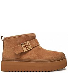 Botki Tory Burch brązowe damskie 