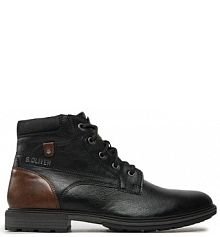 Trzewiki s.Oliver czarne męskie 