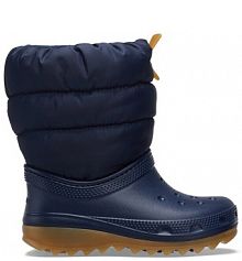 Śniegowce Crocs niebieskie dziecięce 