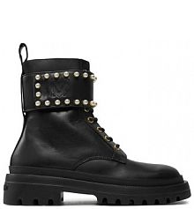 Trapery LOVE MOSCHINO czarne damskie 